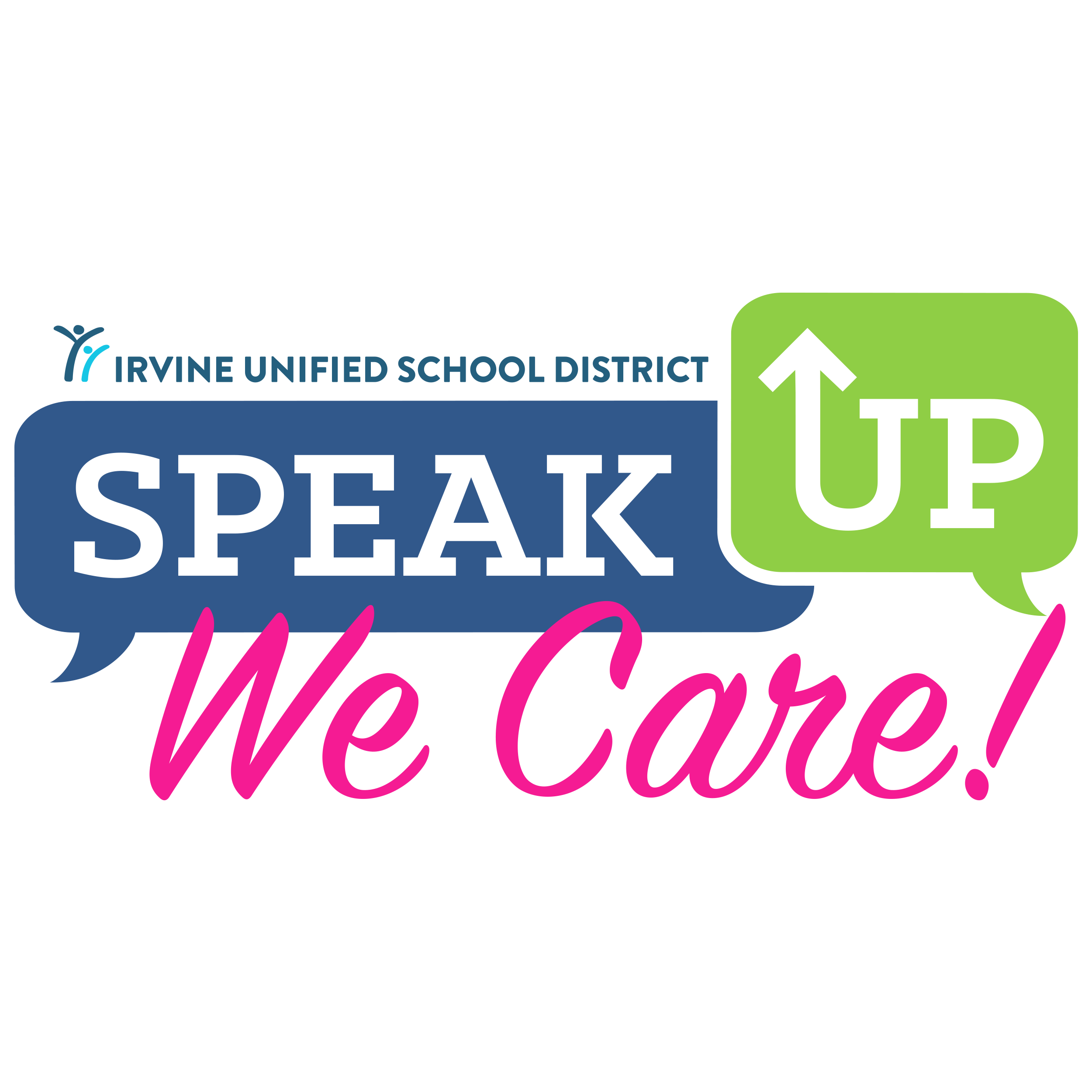 Square Speak Up We Care Logo