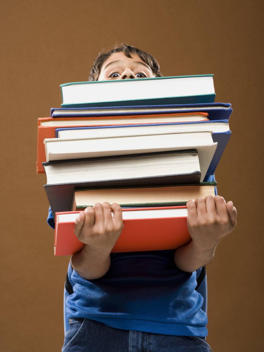 BOY WITH BOOKS