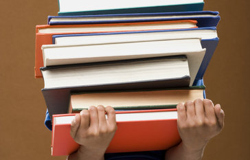 BOY WITH BOOKS