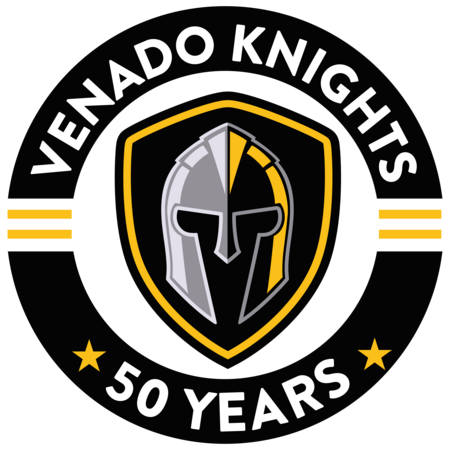 Venado Knights 50 Years Anniversary Logo